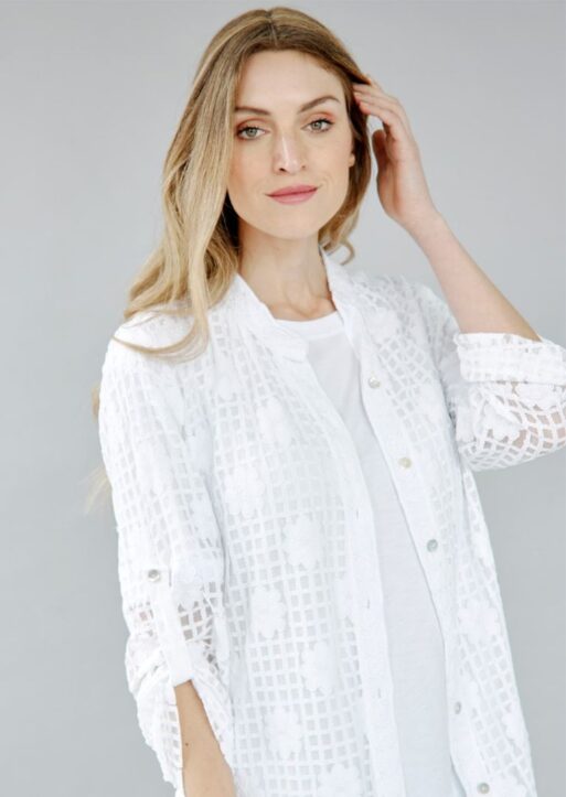 N8070 Alessa Lace Duster