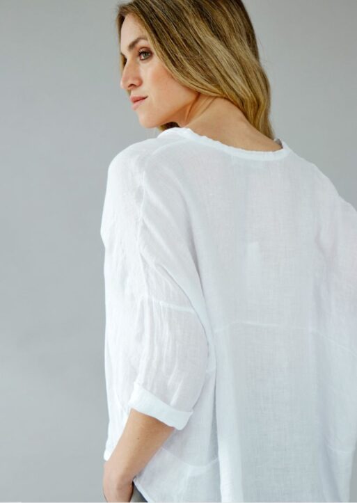 CA003 Dores Linen Blouse