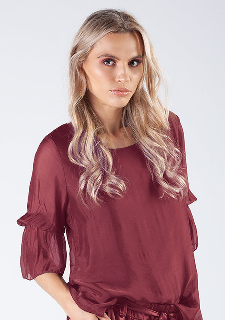 L49031 Grace Viscose Silk Top