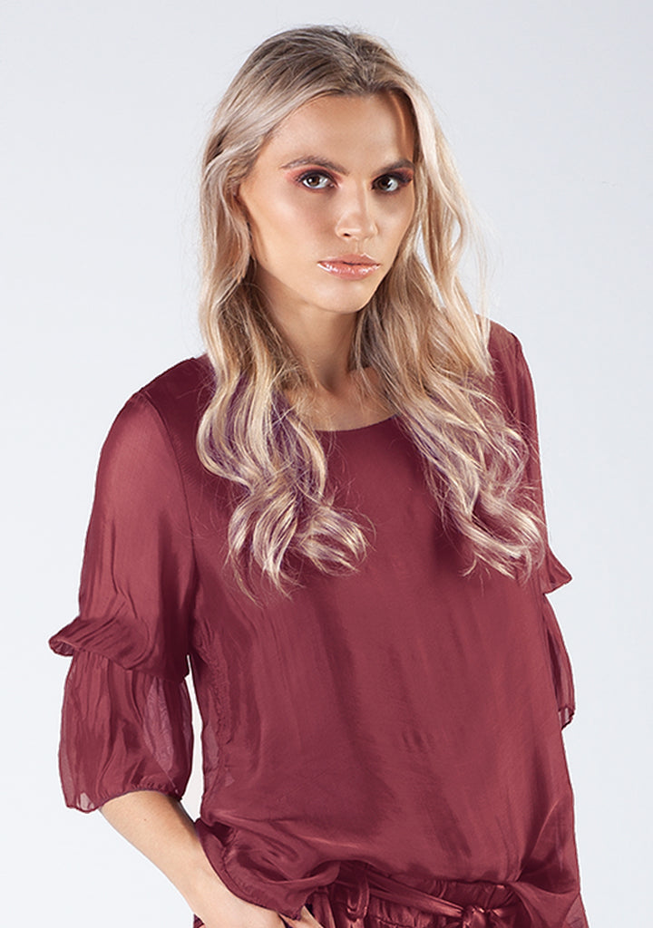 L49031 Grace Viscose Silk Top