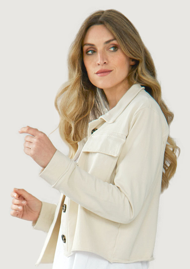 ZF048 Triana Knit Cotton Jacket