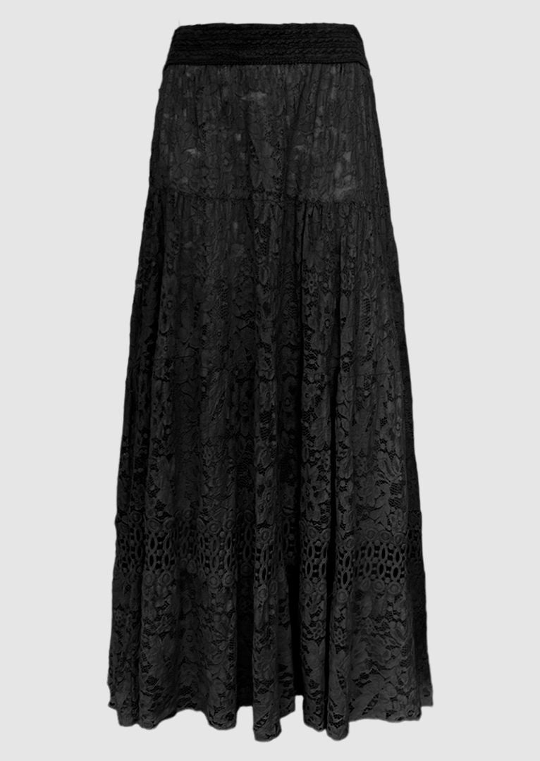 N7611 Luna Lace Skirt