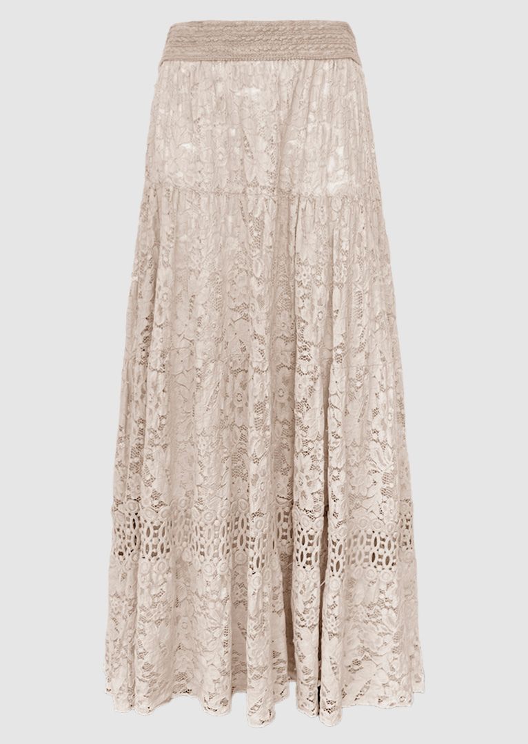 N7611 Luna Lace Skirt