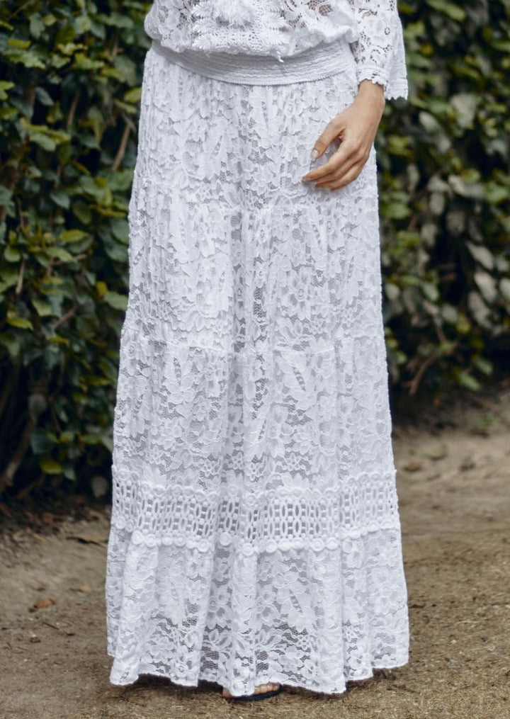 N7611 Luna Lace Skirt