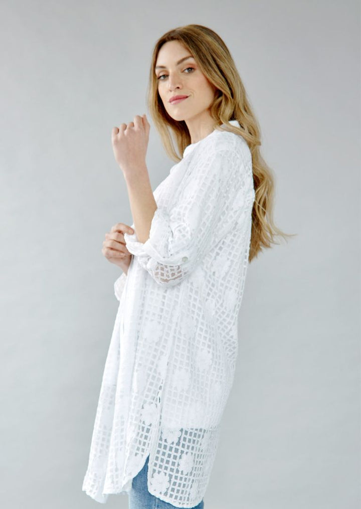 N8070 Alessa Lace Duster