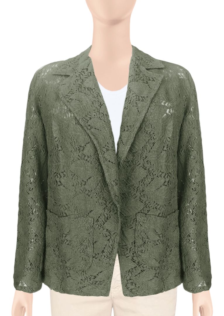 N8702B Hestia Lace Jacket