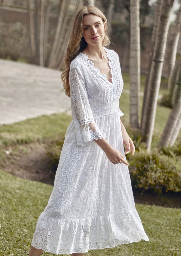 N9227 Scarlett Lace Dress