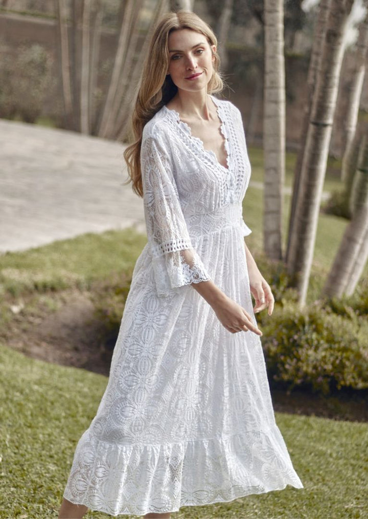 N9227 Scarlett Lace Dress