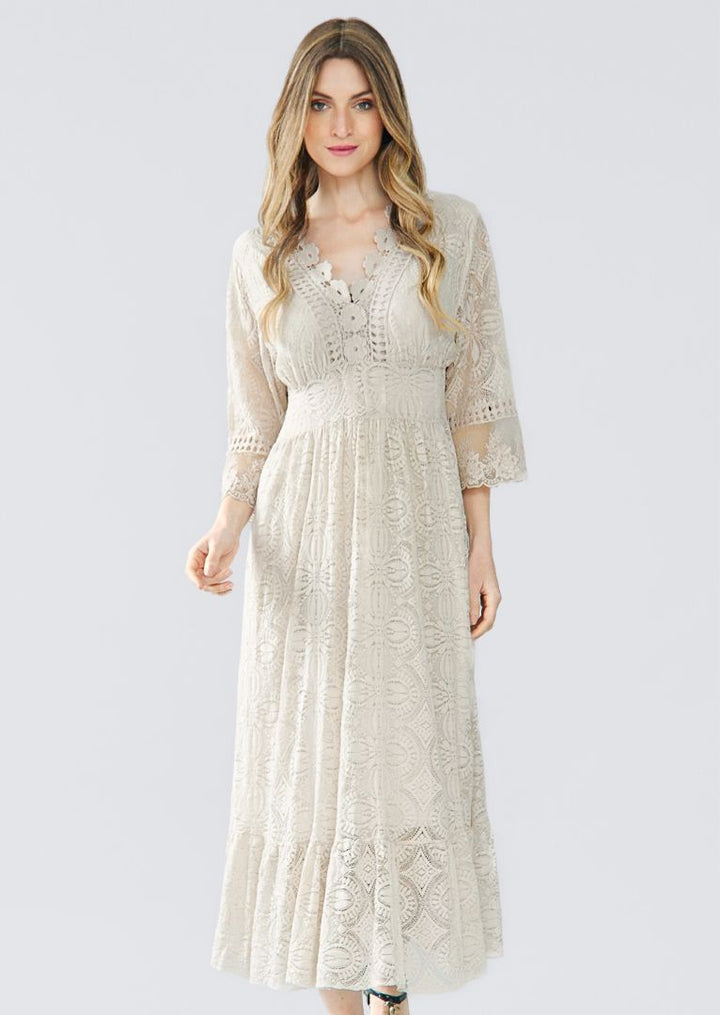 N9227 Scarlett Lace Dress