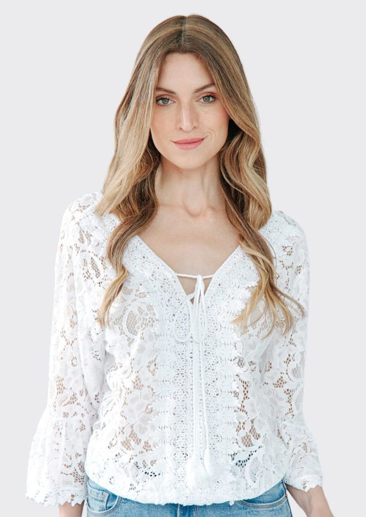 N9240C Eva Lace Top