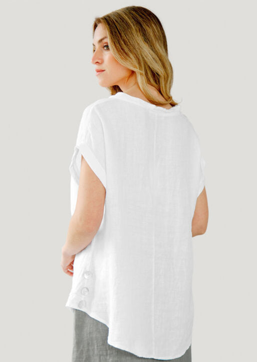 SA2919 Noela Linen Top