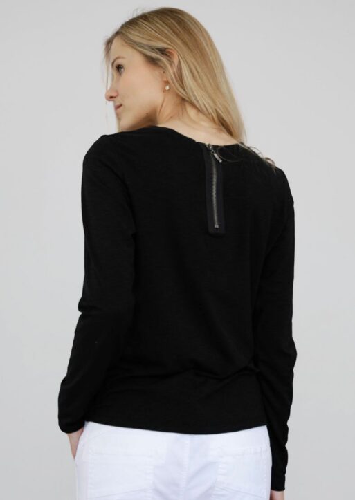 ZF008 Patty Long Sleeve Pima Cotton Top