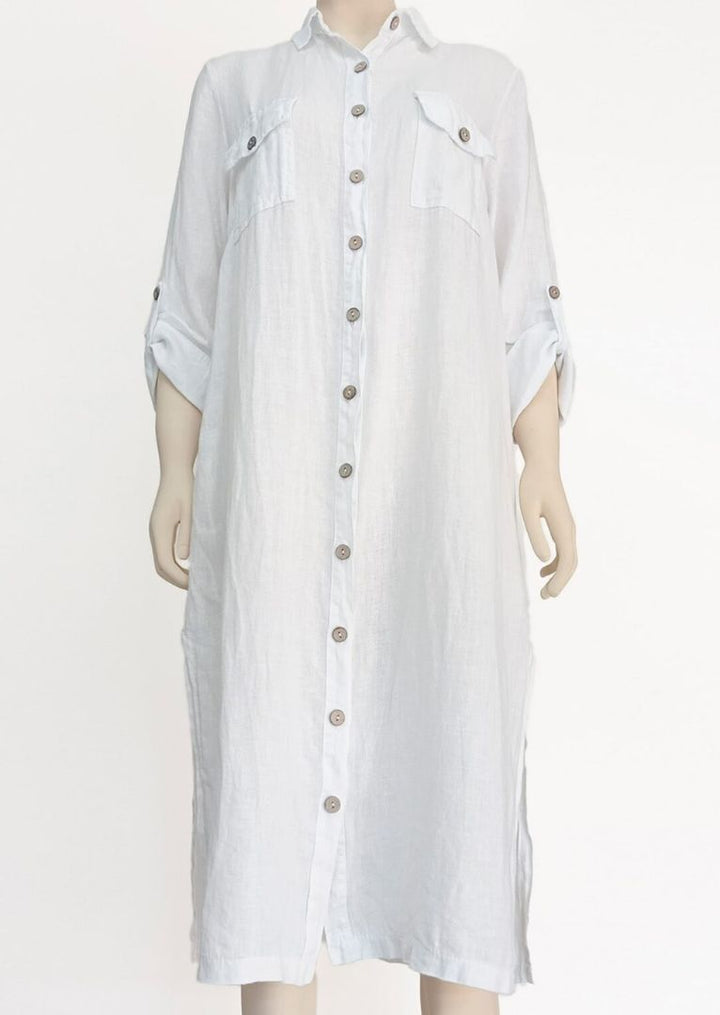 SA2392 Elinor Linen Duster