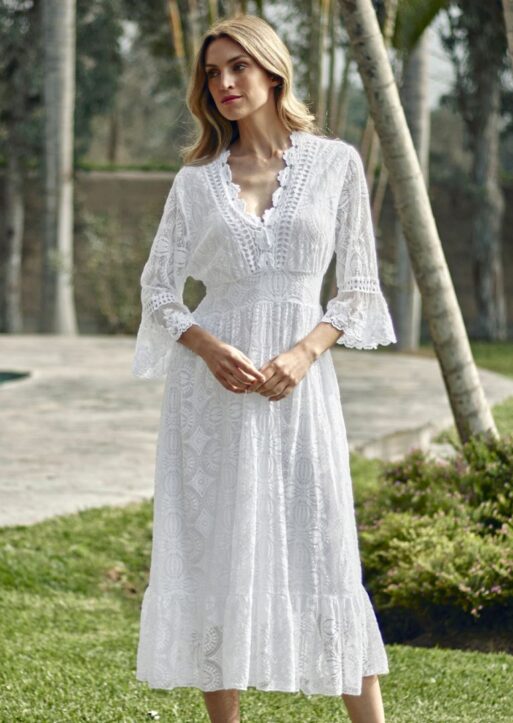 N9227 Scarlett Lace Dress