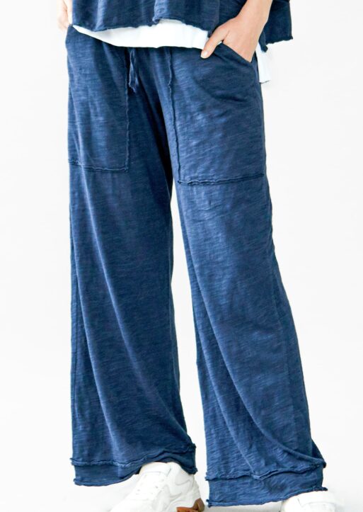 ZF306 Syla Slub Cotton Pants