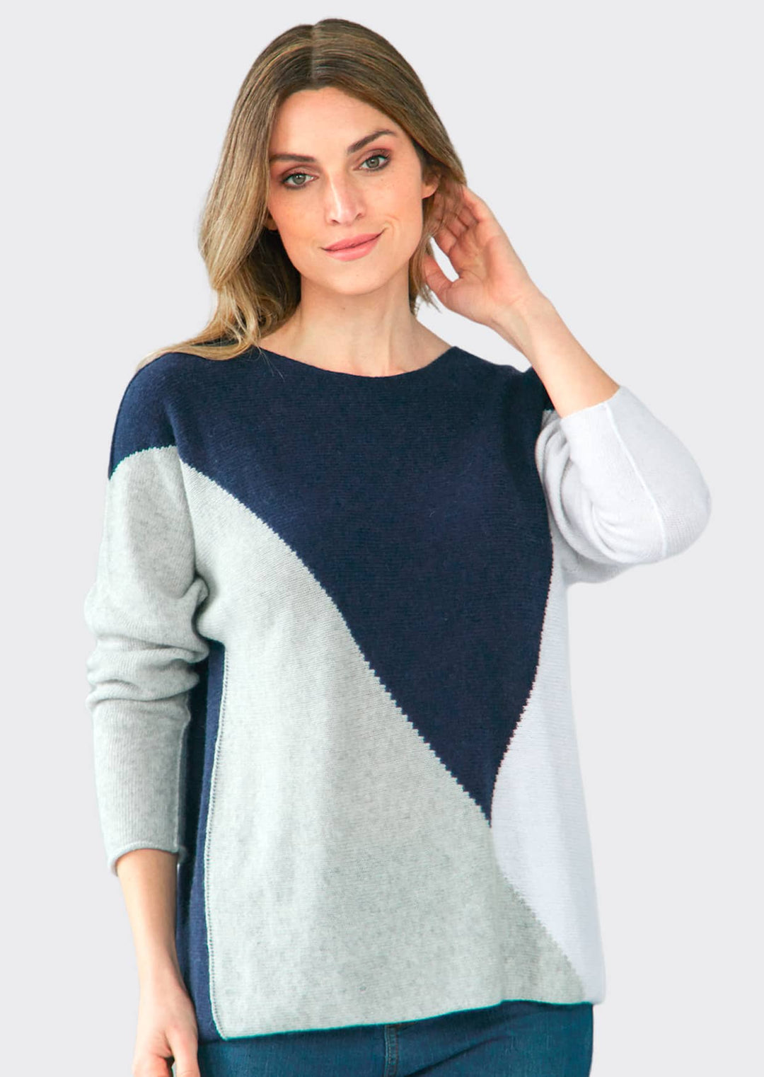 V1328 Enara Cashmere Viscose Sweater