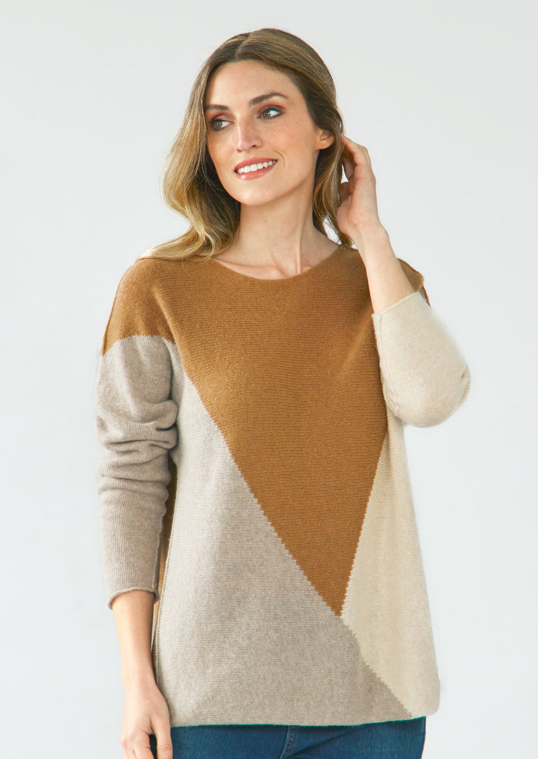 V1328 Enara Cashmere Viscose Sweater