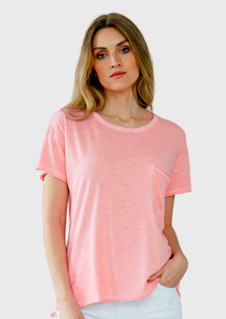 TP-309 Aida Crew Neck Cotton T-shirt