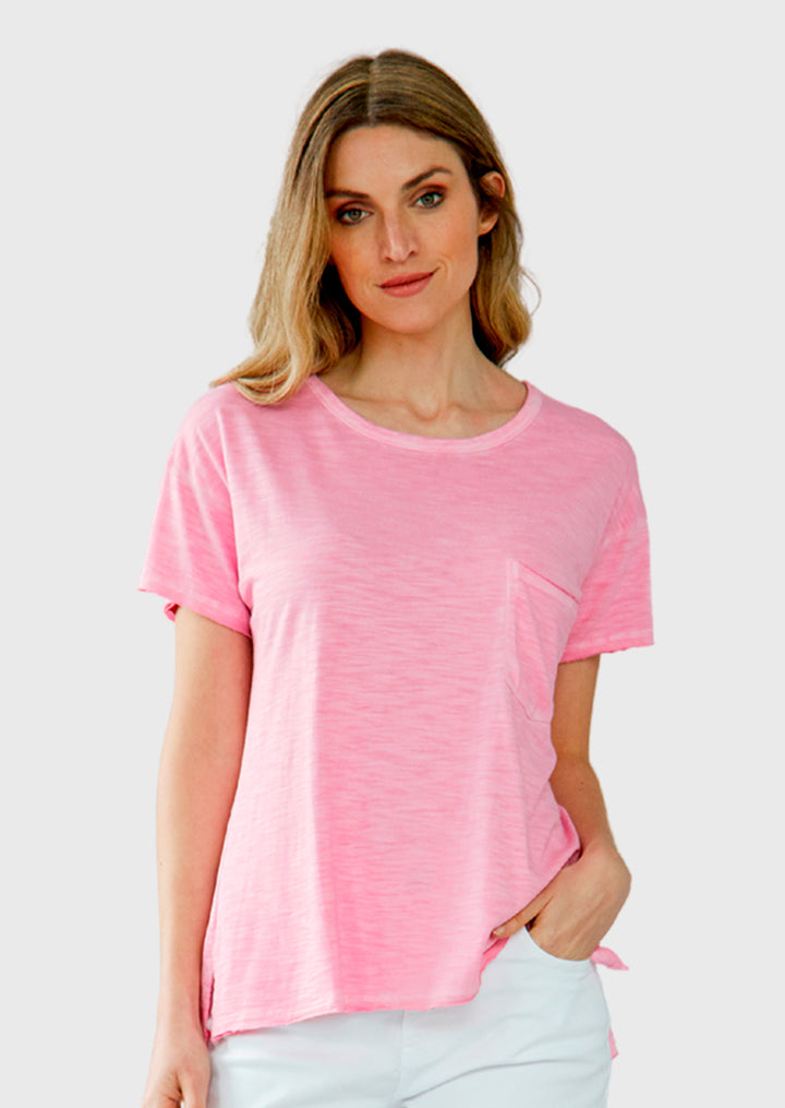 TP-309 Aida Crew Neck Cotton T-shirt