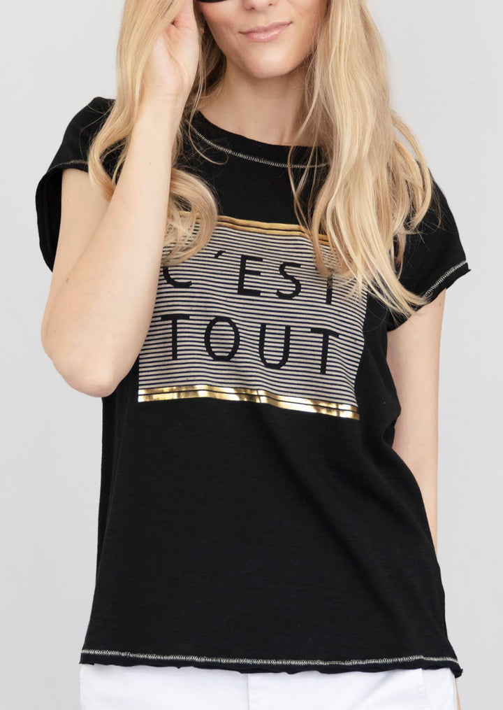 ZF002 Corinne Slub Cotton T-shirt