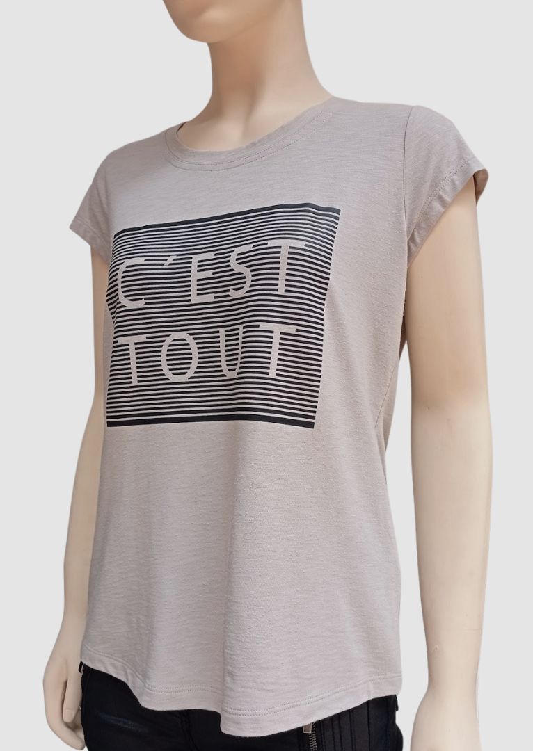 ZF002 Corinne Slub Cotton T-shirt