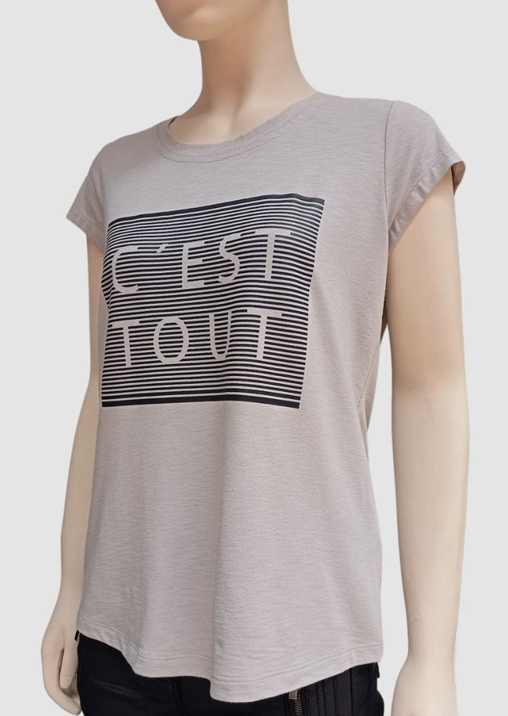 ZF002 Corinne Slub Cotton T-shirt