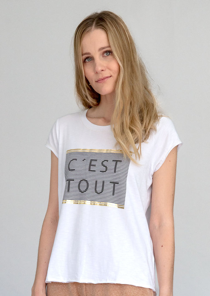 ZF002 Corinne Slub Cotton T-shirt