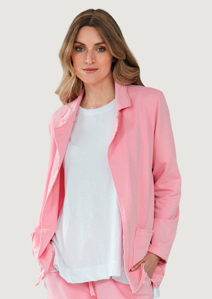 ZF017 Shenka French Terry Cotton Jacket