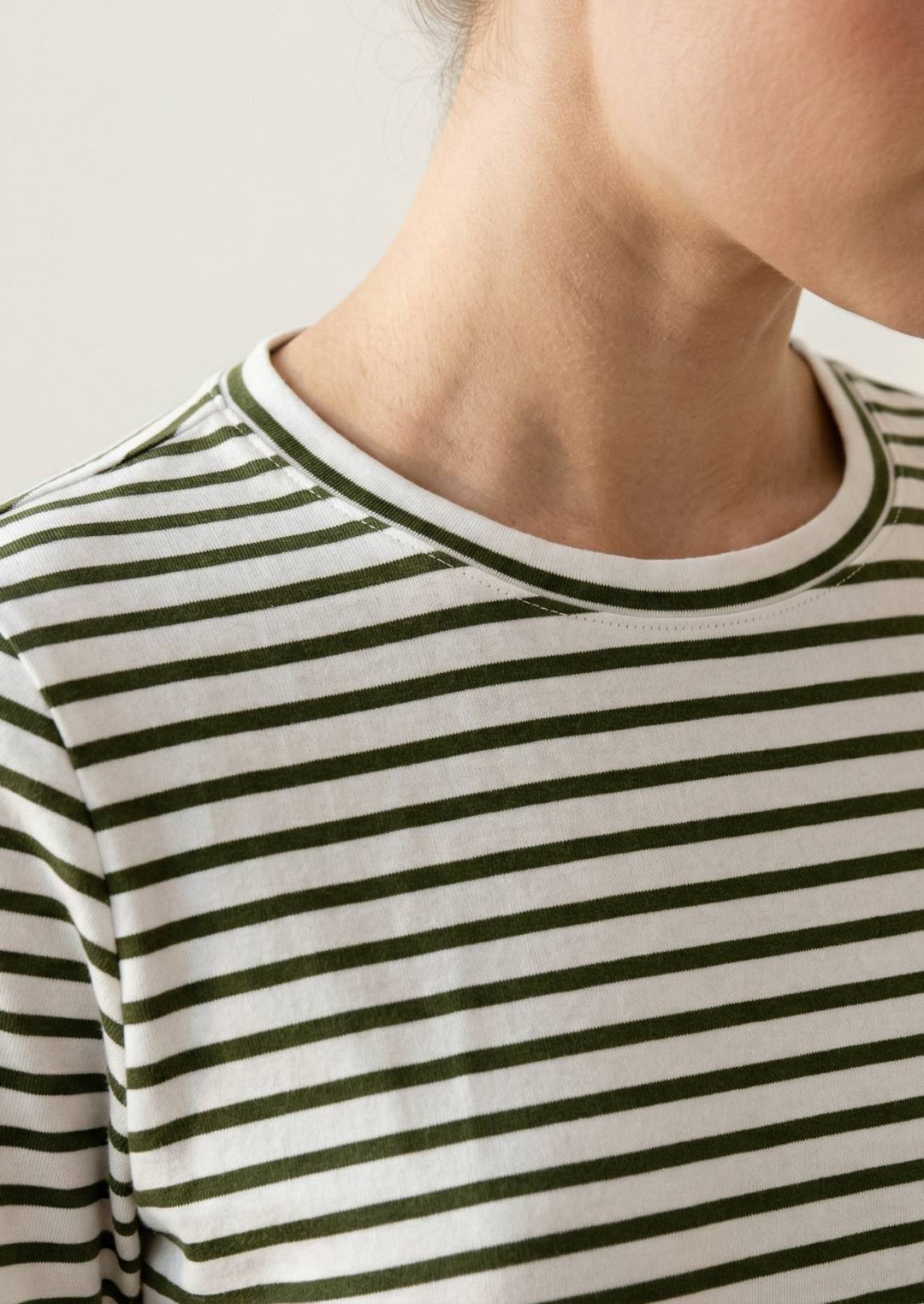 ZF035R Salma Cotton Striped Tee