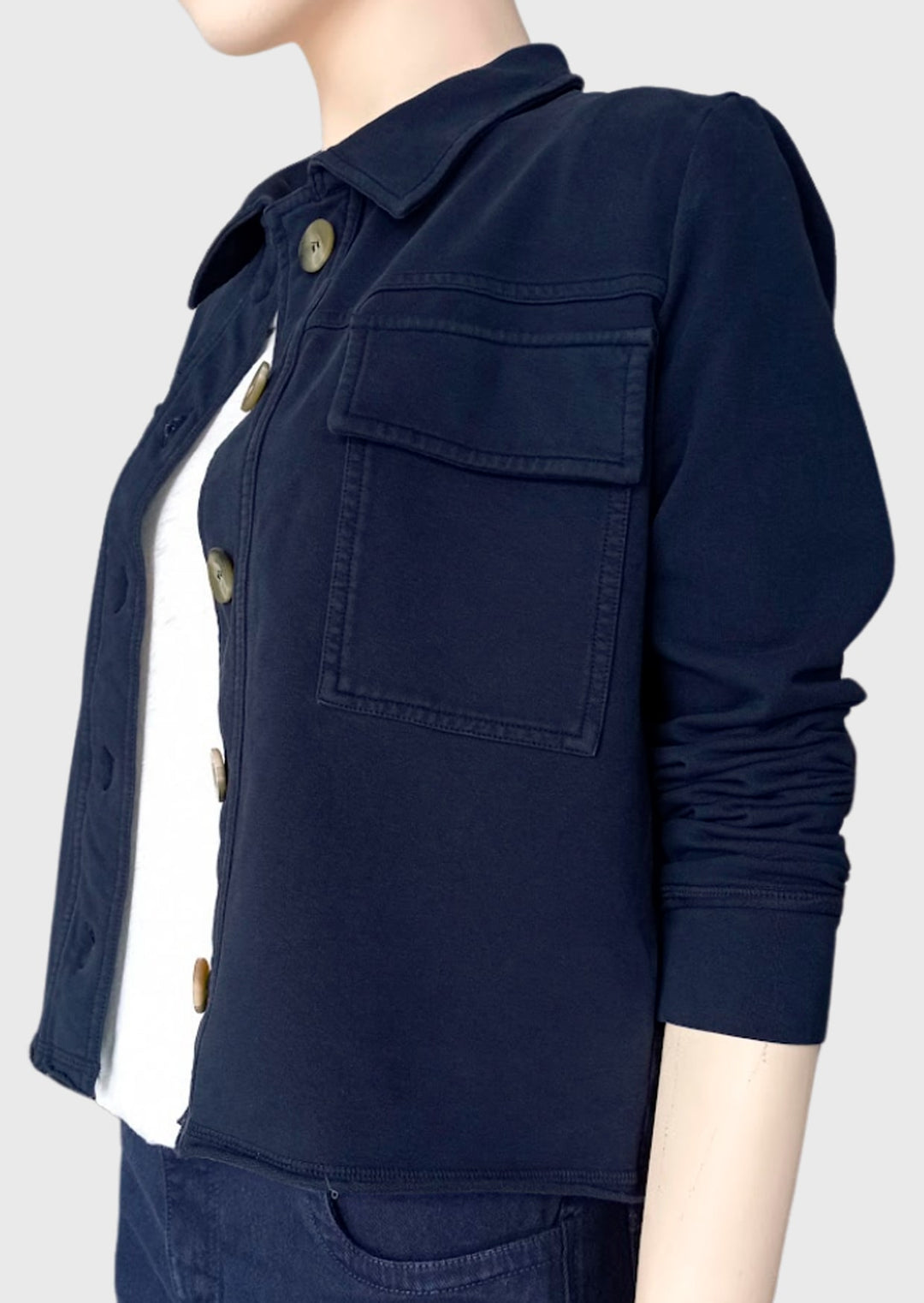 ZF048 Triana Knit Cotton Jacket