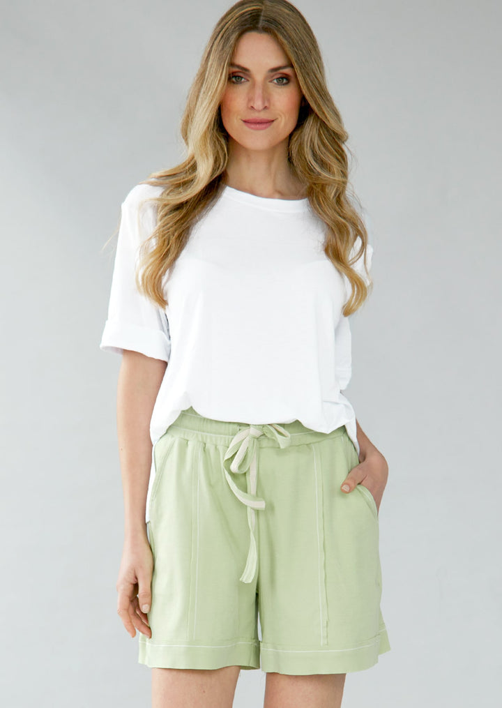 ZF068 Malena Pima Cotton Shorts