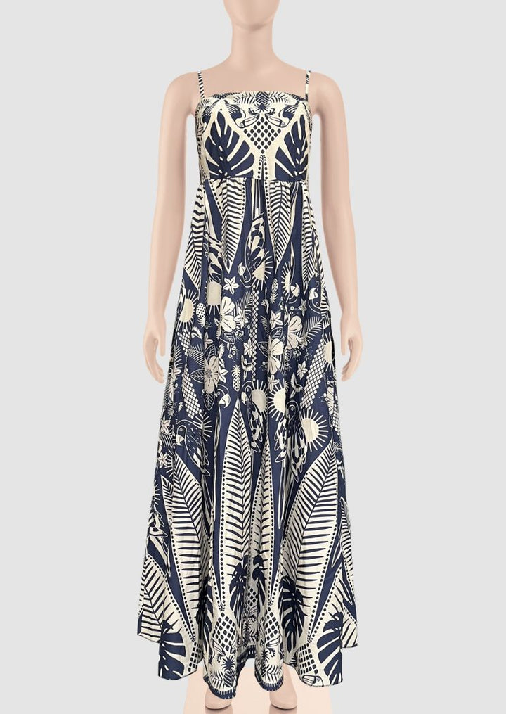 ZF110 Dessire Spaghetti Strap Cotton Dress