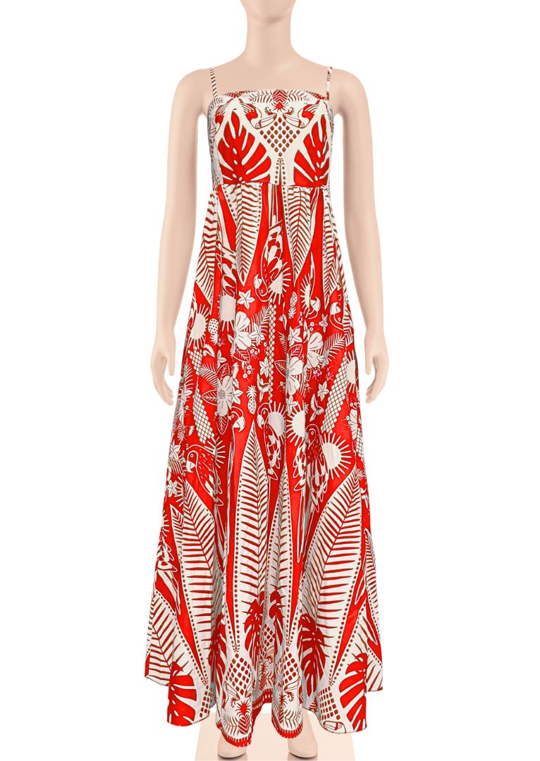 ZF110 Dessire Spaghetti Strap Cotton Dress