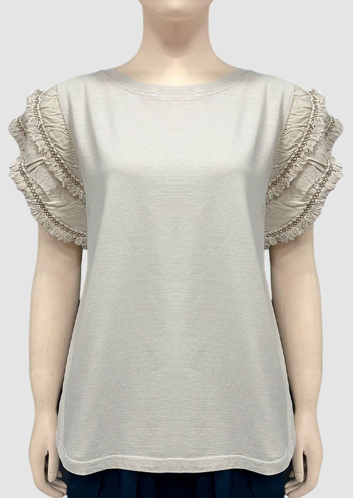 ZF137 Maeve Knit Cotton Top