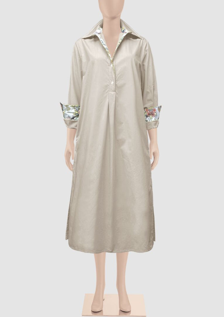 ZF247 Abigail Pima Cotton Shirt Dress