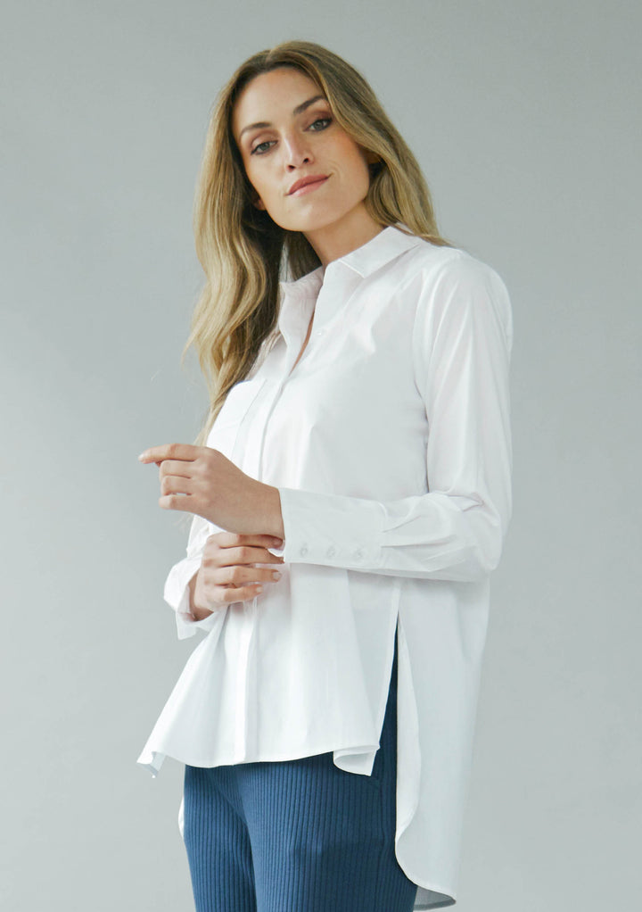 ZNBL002 Patrice Pima Cotton Blouse