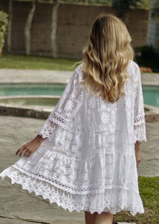 N9182 Zaida Lace Cardigan