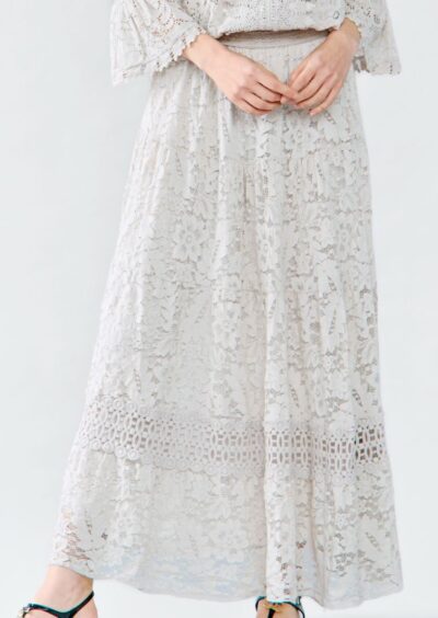 N7611 Luna Lace Skirt