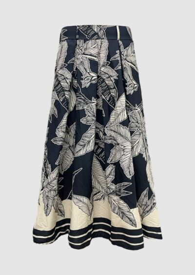 ZF124 Jazmin Printed Cotton Skirt