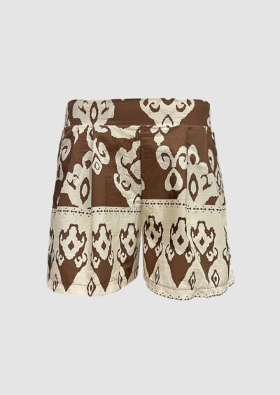 ZF125 Melanie Printed Cotton Shorts
