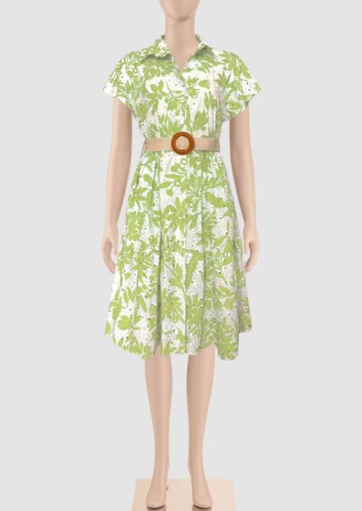 ZF171 Mila Eyelet Cotton Dress